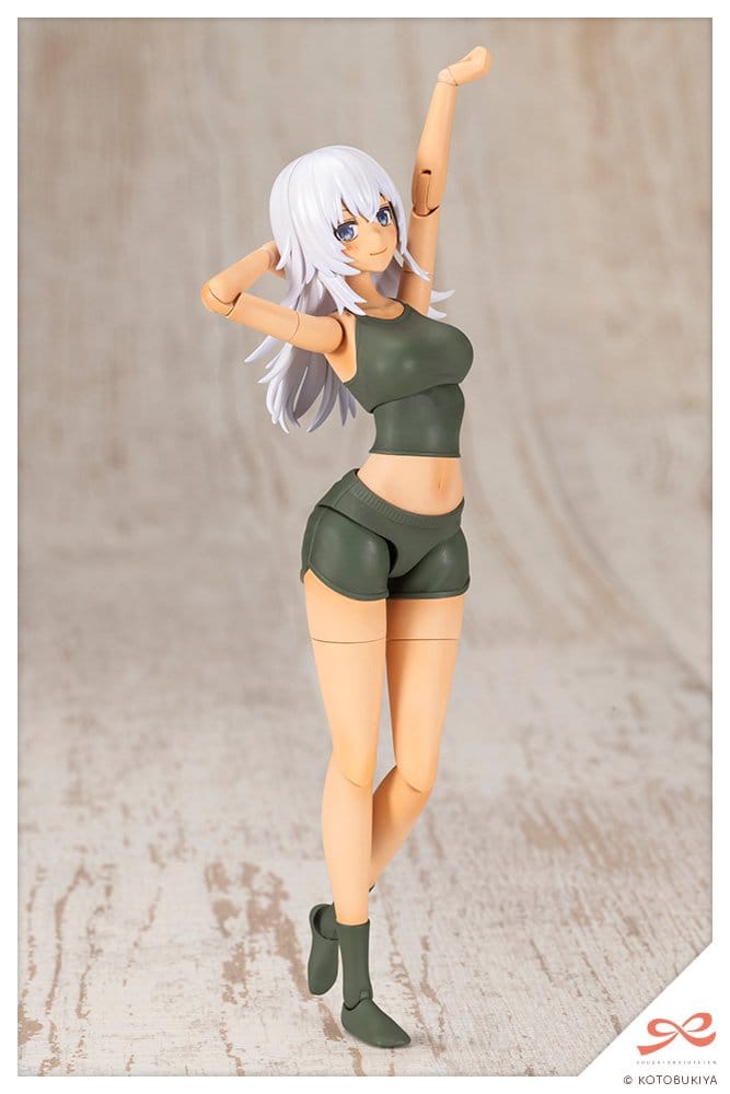 Sousai Shojo Teien Plastic Model Kit 1/10 Training Wolf 16 cm - MangaShop.ro