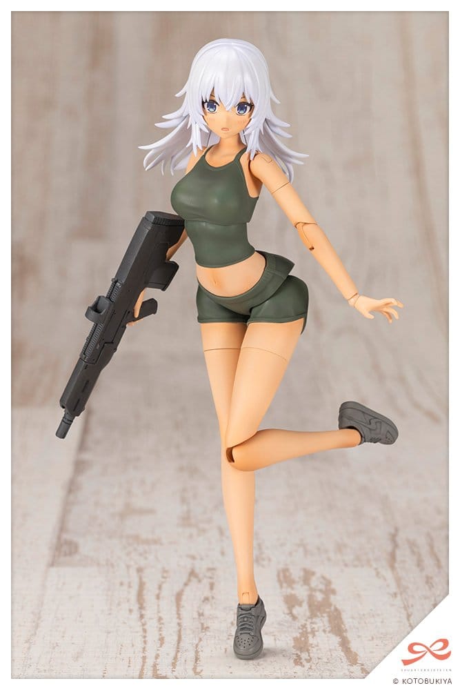 Sousai Shojo Teien Plastic Model Kit 1/10 Training Wolf 16 cm - MangaShop.ro