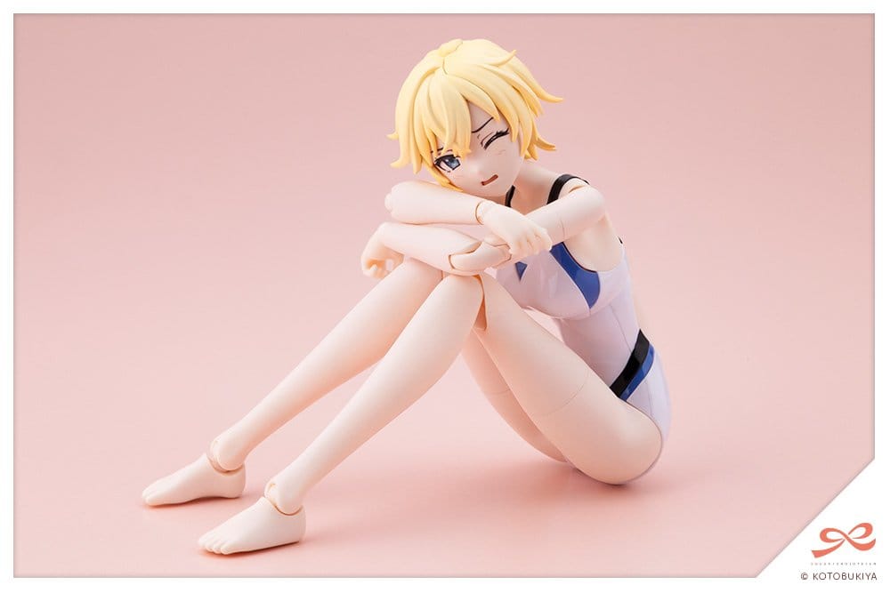 Sousaishojoteien Plastic Model 1/10 Rui Saotome Touou High School Competitive Swimsuit Dreaming Style White Dolphin 16 cm - MangaShop.ro