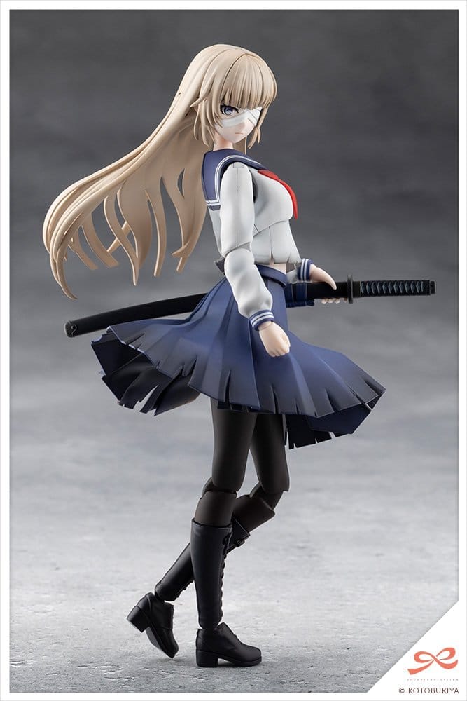 Sousai Shojo Teien Plastic Model 1/10 Kuon Yakushiji Maria Kagaribi Damage Ver. School Girl Emulation 16 cm - MangaShop.ro