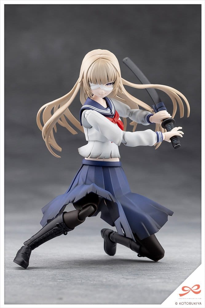 Sousai Shojo Teien Plastic Model 1/10 Kuon Yakushiji Maria Kagaribi Damage Ver. School Girl Emulation 16 cm - MangaShop.ro