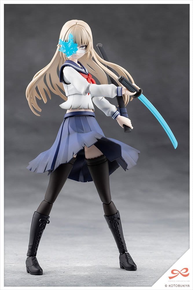 Sousai Shojo Teien Plastic Model 1/10 Kuon Yakushiji Maria Kagaribi Damage Ver. School Girl Emulation 16 cm - MangaShop.ro