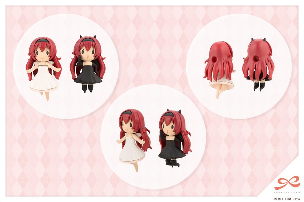 Sousai Shojo Teien Model Kit Accesoory Set 1/10 After School Angel & Devil's Temptation Set - MangaShop.ro