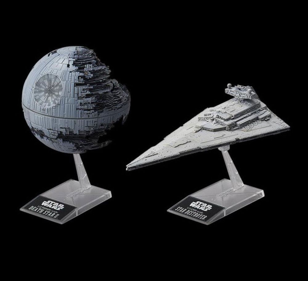 Star Wars Model Kit Death Star II & Imperial Star Destroyer - MangaShop.ro