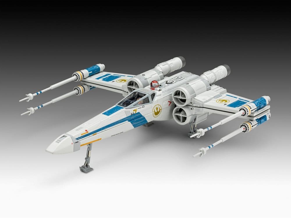 Star Wars The Mandalorian and Grogu Revell Model Set Model Kit 1/57 New Republic X-Wing Fighter 22 cm - MangaShop.ro