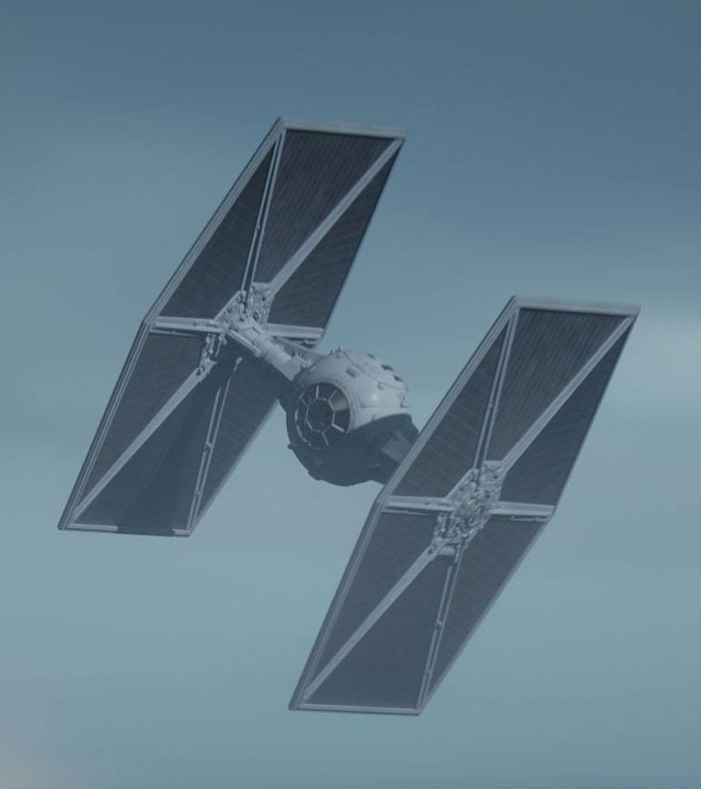Star Wars The Mandalorian Model Kit 1/65 Outland TIE Fighter 16 cm - MangaShop.ro