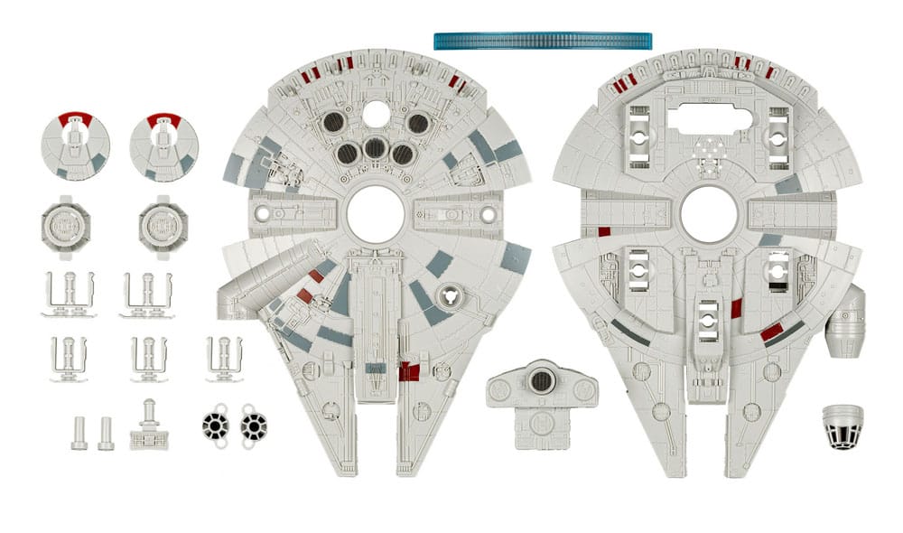 Star Wars Model Kit 1/164 Millennium Falcon 21 cm - MangaShop.ro