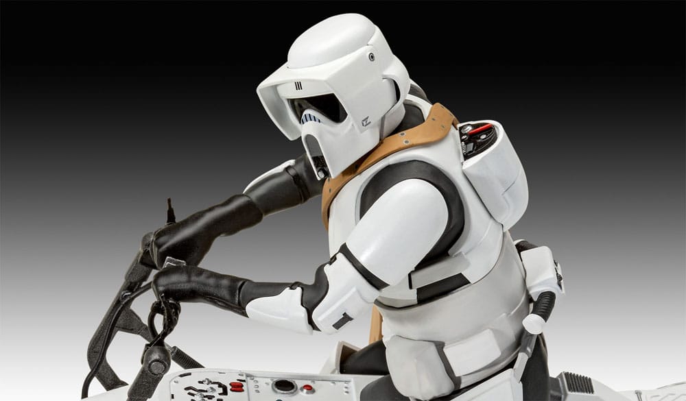 Star Wars Model Kit 1/12 Speeder Bike 26 cm - MangaShop.ro