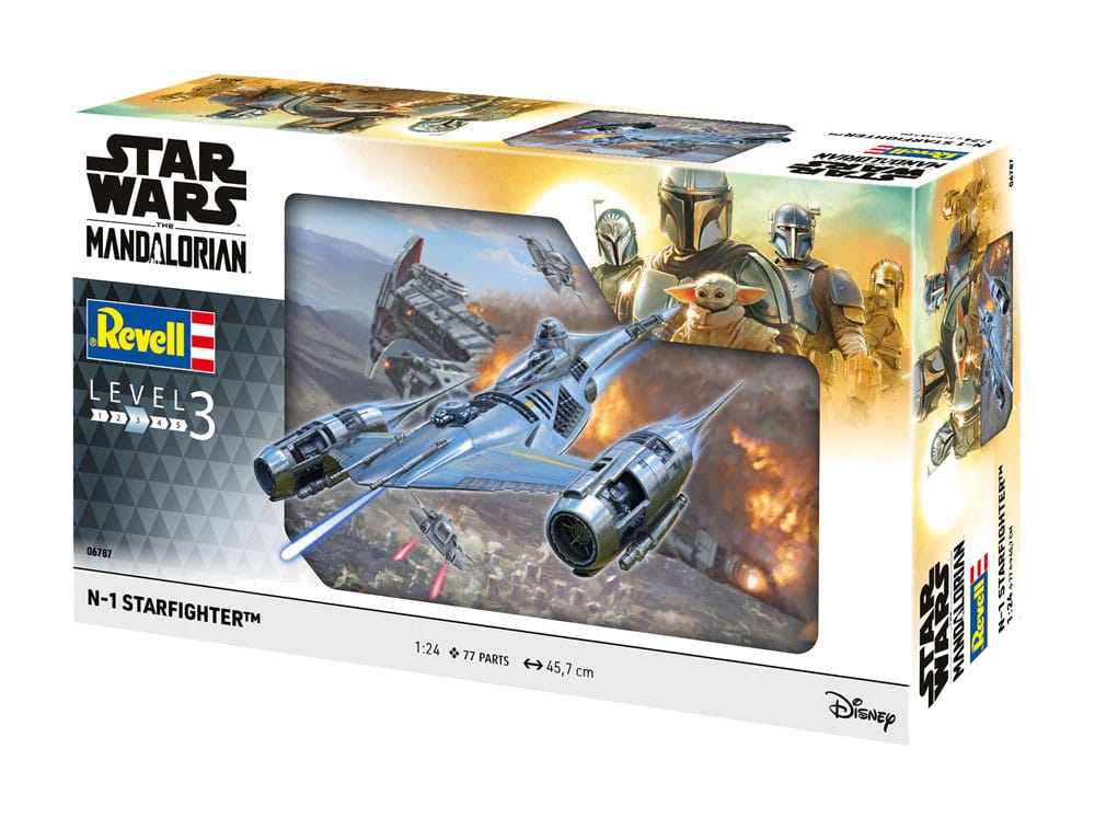 Star Wars: The Mandalorian Model Kit 1/24 N-1 Starfighter - MangaShop.ro