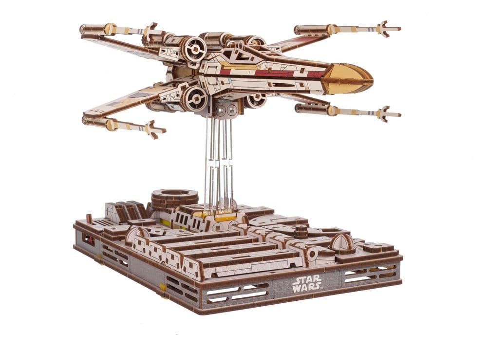 Star Wars Wooden Model Kit Luke Skywalker's X-Wing Starfighter - MangaShop.ro