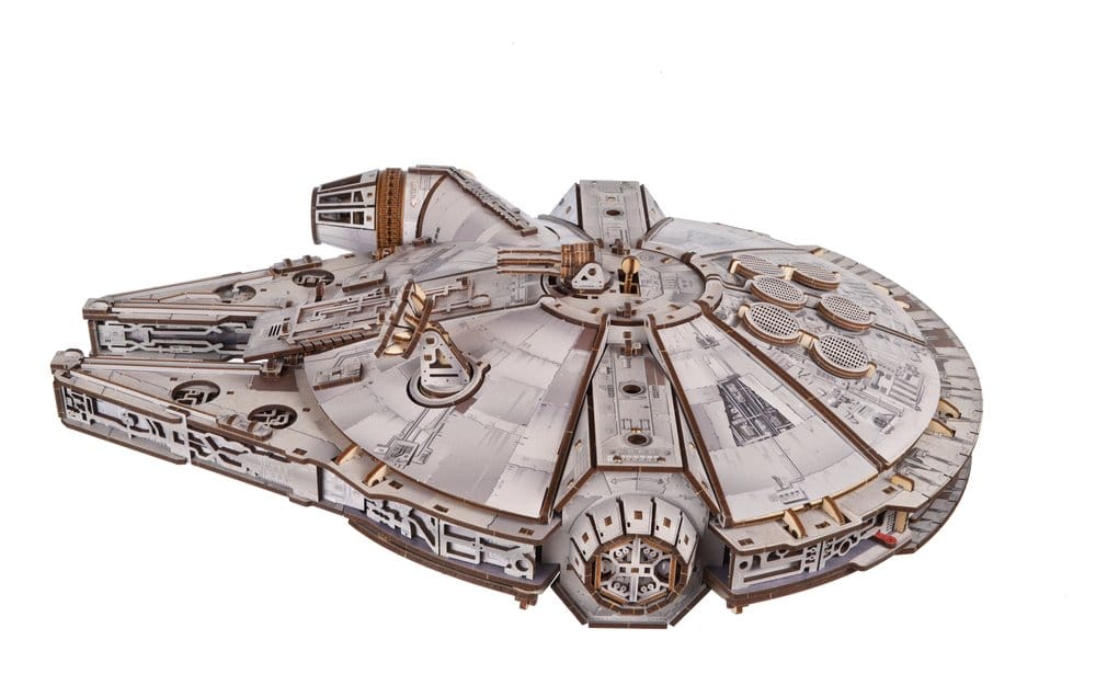 Star Wars Wooden Model Kit Millennium Falcon - MangaShop.ro