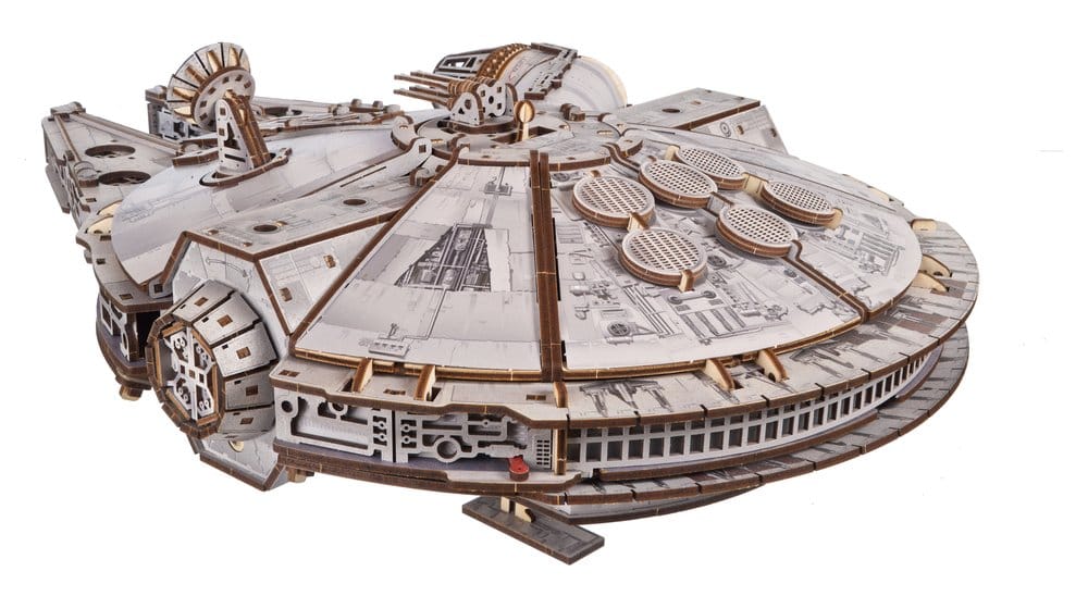 Star Wars Wooden Model Kit Millennium Falcon - MangaShop.ro