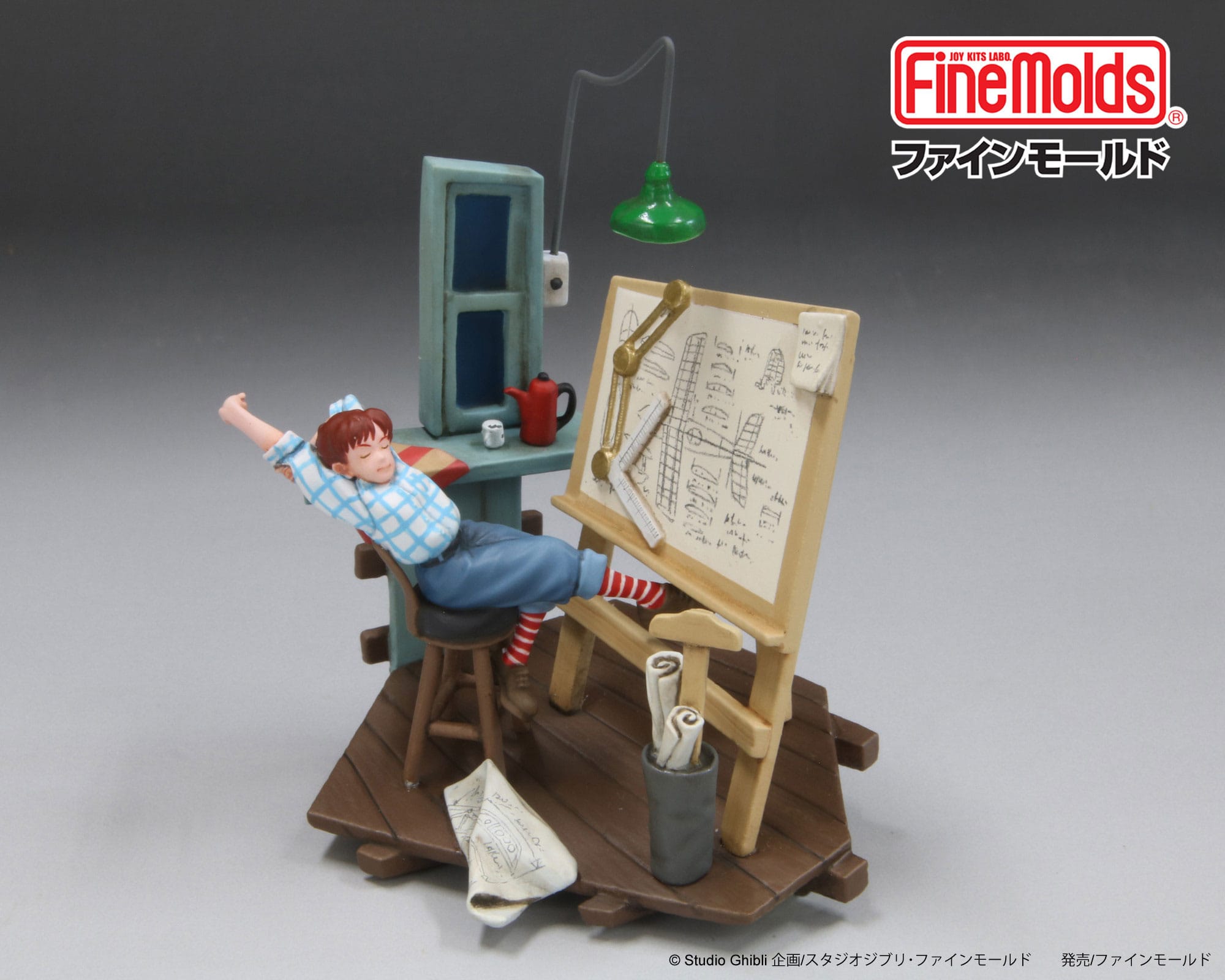 Porco Rosso model kit 1/48 To paint  Sleepless Fio - MangaShop.ro