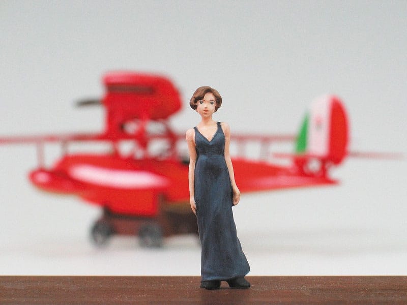 Porco Rosso model kit with figure 1/48 Savoia S.21F Version 2 & Gina - MangaShop.ro