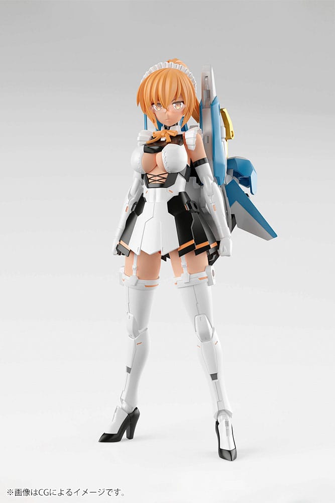 The King of Braves GaoGaiGar Cross Frame Girl Plastic Model Kit Star Gaofighgar 19 cm - MangaShop.ro