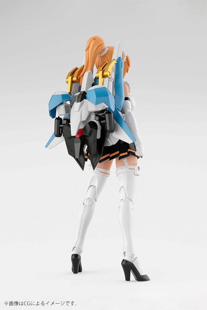 The King of Braves GaoGaiGar Cross Frame Girl Plastic Model Kit Star Gaofighgar 19 cm - MangaShop.ro