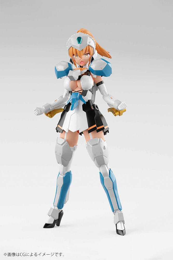 The King of Braves GaoGaiGar Cross Frame Girl Plastic Model Kit Star Gaofighgar 19 cm - MangaShop.ro