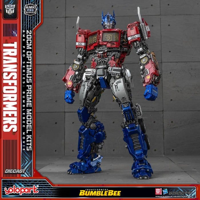 Transformers: Bumblebee AMK PRO Series Plastic Model Kit Optimus Prime 20 cm - MangaShop.ro