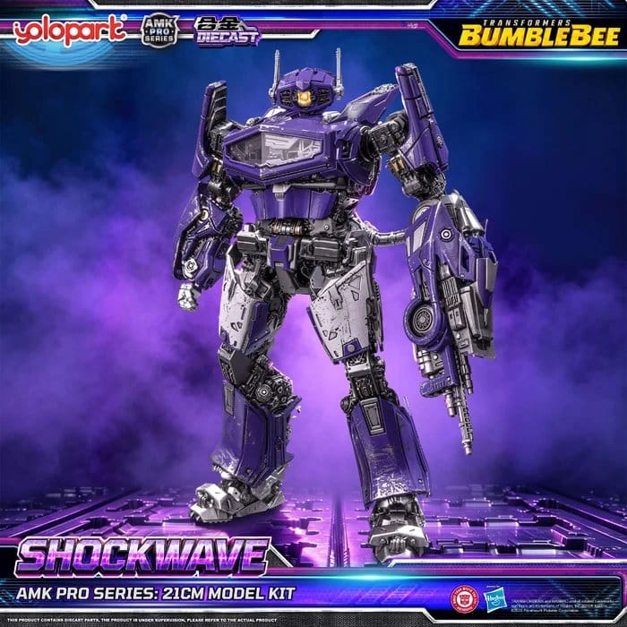 Transformers: Bumblebee the Movie AMK PRO Series Plastic Model Kit Shockwave 21 cm - MangaShop.ro