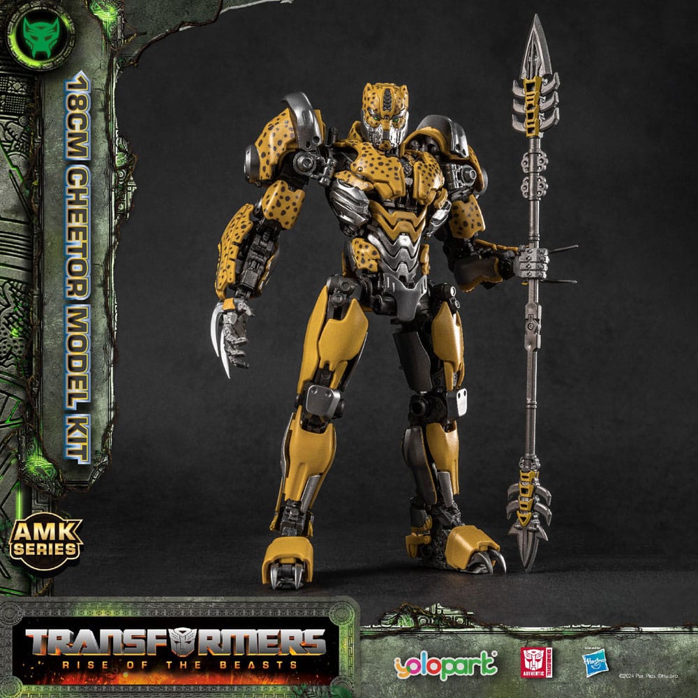 Transformers: Rise of the Beasts AMK Series Plastic Model Kit Cheetor 22 cm - MangaShop.ro