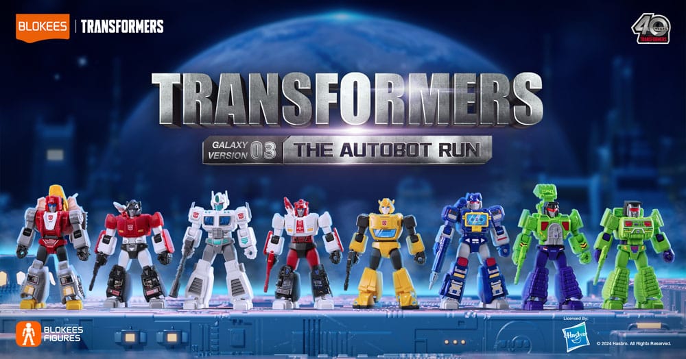 Transformers Blokees Plastic Model Kit Galaxy Version 03 The Autobot Run Assortment (9) - MangaShop.ro