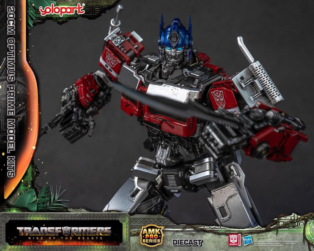 Transformers: Rise of the Beasts AMK Pro Series Plastic Model Kit Optimus Prime (Oversea Version) 20 cm - MangaShop.ro