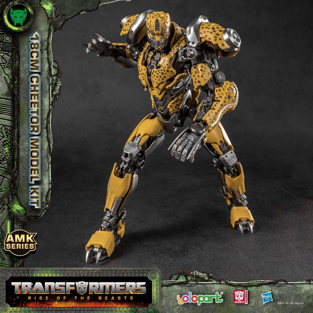 Transformers: Rise of the Beasts AMK Series Plastic Model Kit Cheetor 22 cm - MangaShop.ro