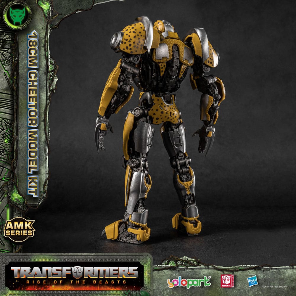 Transformers: Rise of the Beasts AMK Series Plastic Model Kit Cheetor 22 cm - MangaShop.ro