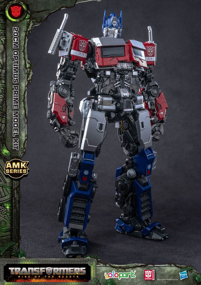 Transformers: Rise of the Beasts AMK Series Plastic Model Kit Optimus Prime 20 cm - MangaShop.ro