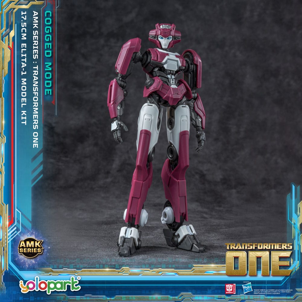 Transformers 8 AMK Series Plastic Model Kit Elita-1 20 cm - MangaShop.ro
