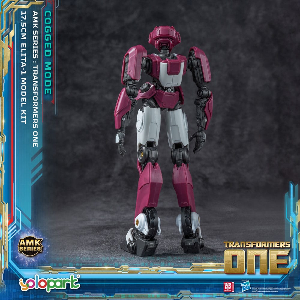 Transformers 8 AMK Series Plastic Model Kit Elita-1 20 cm - MangaShop.ro