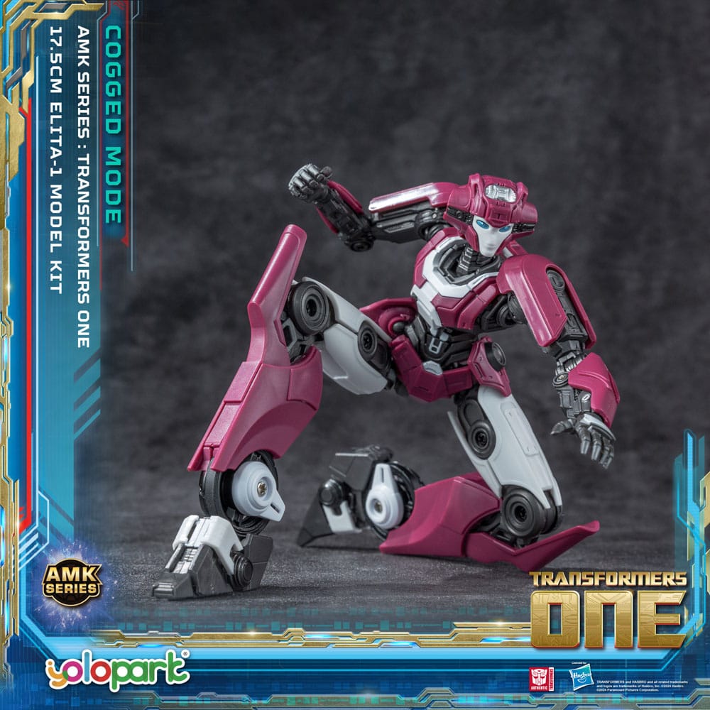 Transformers 8 AMK Series Plastic Model Kit Elita-1 20 cm - MangaShop.ro