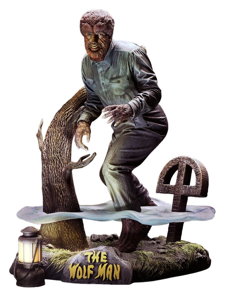 The Wolf Man Plastic Model Kit 1/8 Lon Chaney Jr. as Wolf Man 22 cm (Reproduction) - MangaShop.ro