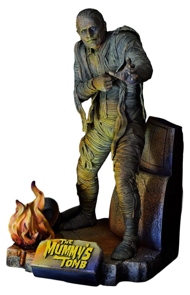 Universal Monsters Plastic Model Kit 1/8 Lon Chaney, Jr. as Mummy (Repro) 23 cm - MangaShop.ro