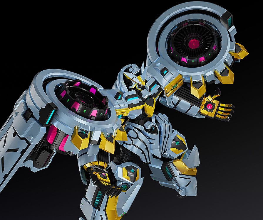 Yu-Gi-Oh! Card Game Monster 1/24 Plastic Model Kits PLAMAX Divine Arsenal AA-ZEUS Sky Thunder 19 cm - MangaShop.ro