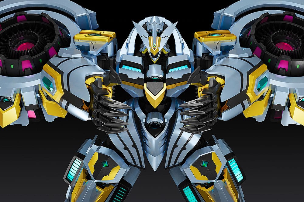 Yu-Gi-Oh! Card Game Monster 1/24 Plastic Model Kits PLAMAX Divine Arsenal AA-ZEUS Sky Thunder 19 cm - MangaShop.ro