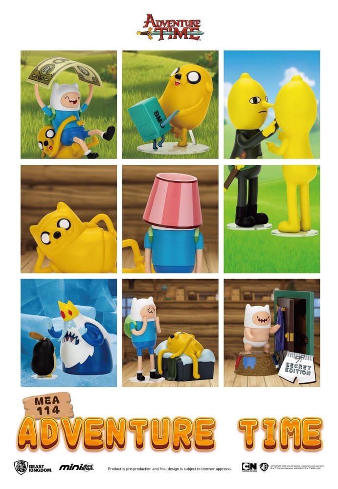 Adventure Time Mini Egg Attack Blind Box Figures Adventure Time 9 cm Assortment (6) - MangaShop.ro