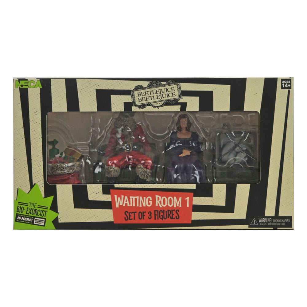 Beetlejuice Beetlejuice Figure 3-Pack Waiting Room 1 10 cm - MangaShop.ro
