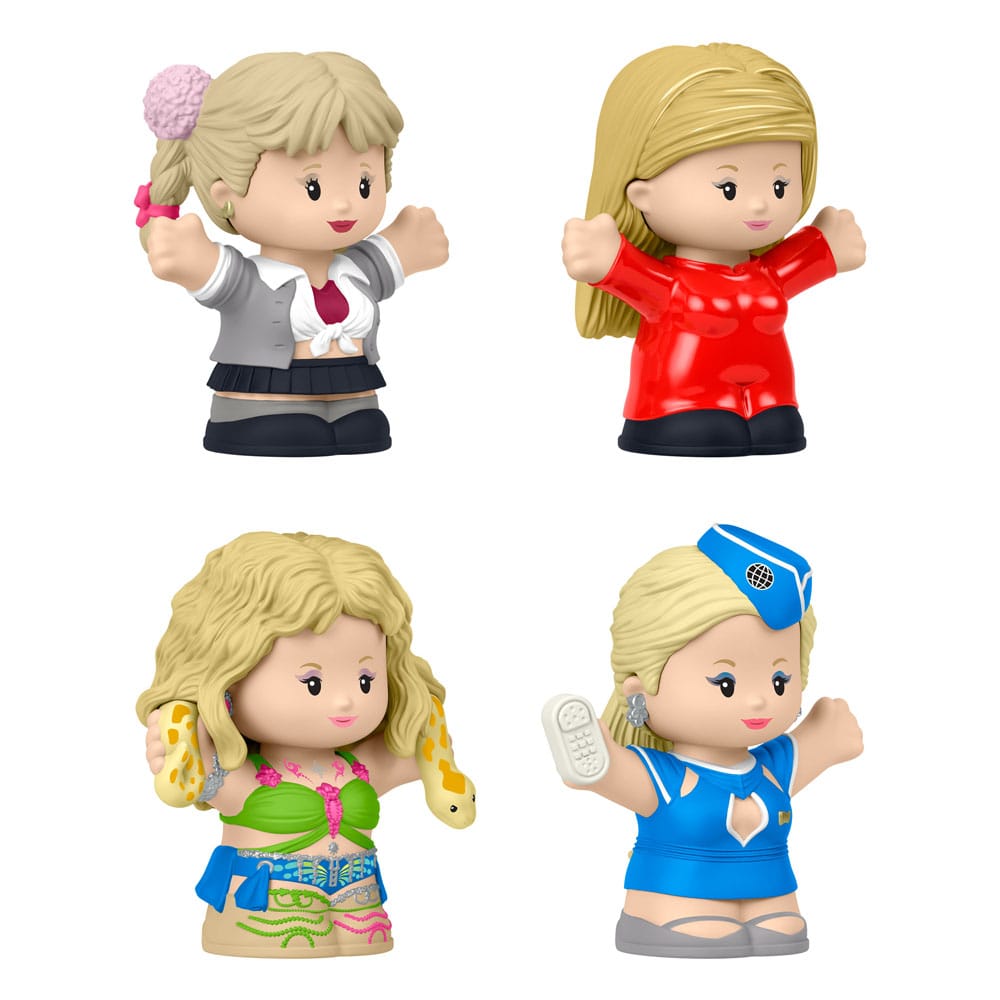 Britney Spears Fisher-Price Little People Collector Mini Figures 4-Pack 7 cm - MangaShop.ro