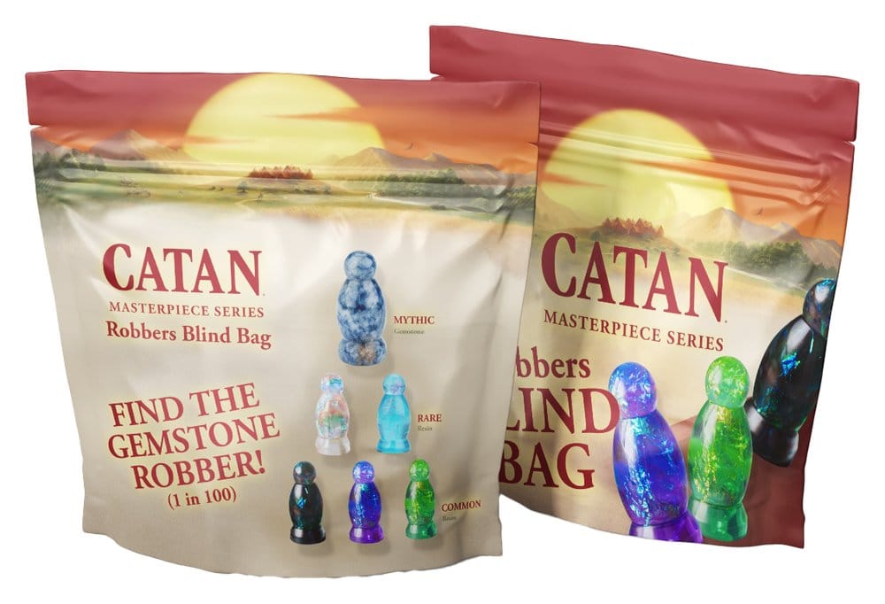 Catan Masterpiece Series Mini figures Blind Bag Resin Robber - MangaShop.ro