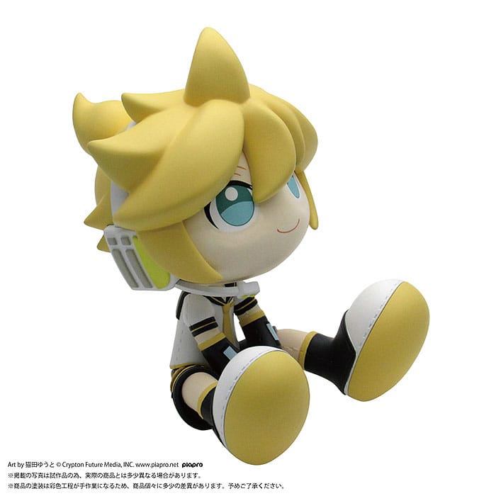 Character Vocal Series 02: Kagamine Rin/Len Binivini Baby Soft Vinyl Figure Kagamine Len 12 cm - MangaShop.ro