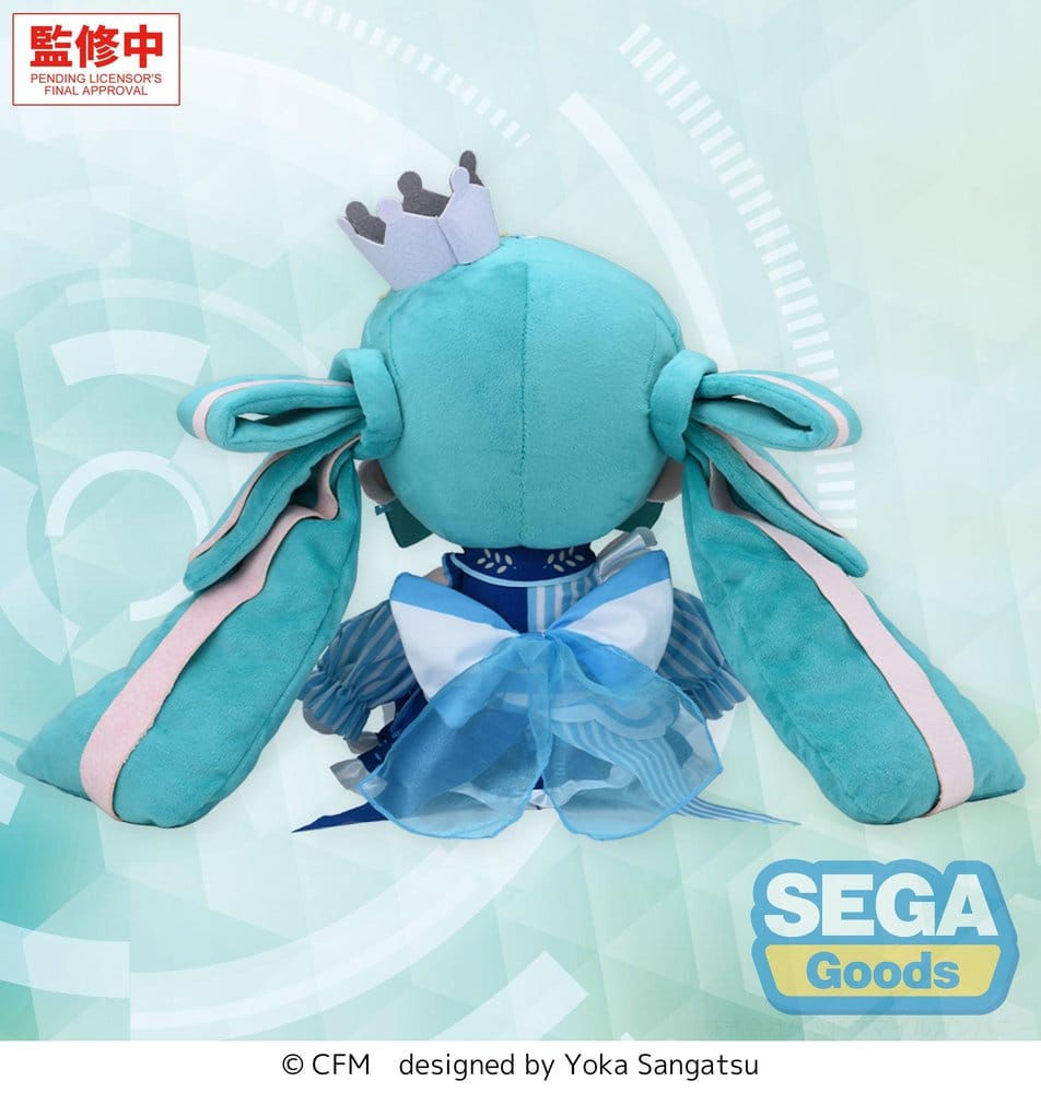 Character Vocal Series 01: Hatsune Miku Fuwa Petit Plush Figure Hatsune Miku LAWSON 50th Anniversary Special LIVE L 30 cm - MangaShop.ro
