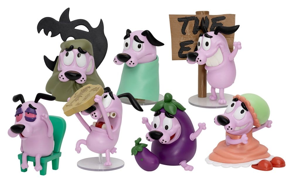 Courage the Cowardly Dog Mini Egg Attack Blind Box Figures Assortment 8 cm (6) - MangaShop.ro
