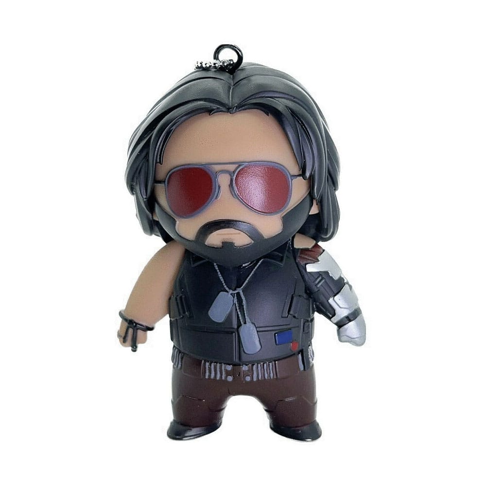 Cyberpunk 2077 Hanging Figurine Johnny Silverhand 10 cm - MangaShop.ro