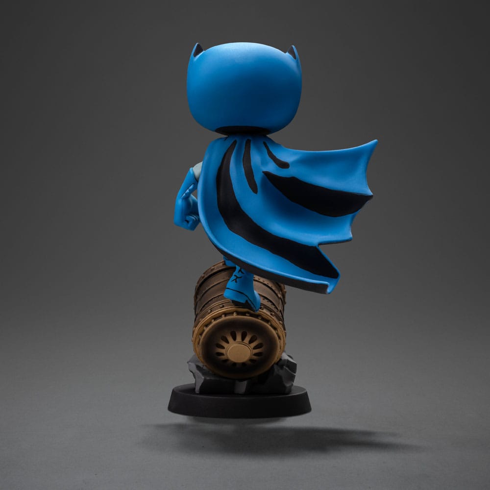 Batman Mini Co. PVC Figure Batman on Bat-Signal (Blue Variant) 15 cm - MangaShop.ro