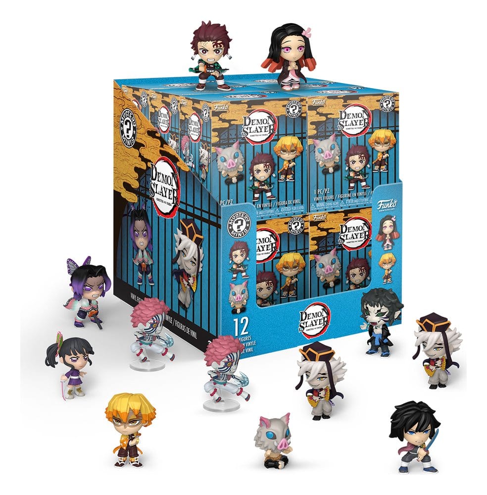 Demon Slayer Mystery Minis Blind Box Assortment (12) - MangaShop.ro