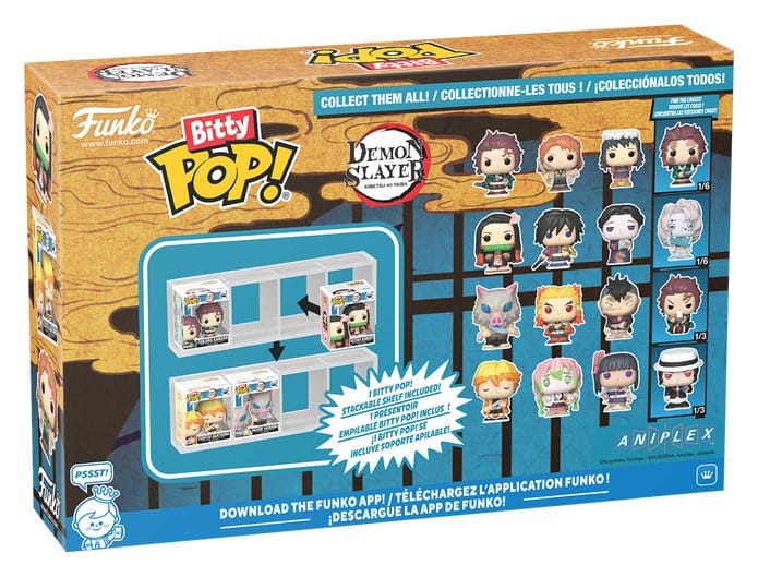 Demon Slayer: Kimetsu no Yaiba Bitty POP! Vinyl Figure 4-Pack Inosuke 2,5 cm - MangaShop.ro