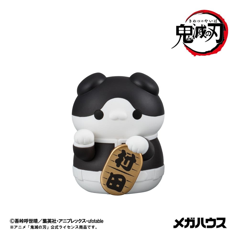 Demon Slayer: Kimetsu no Yaiba Mega Cat Project Trading Figure Fortune Cats Ver. 01 7 cm Blind Box Assortment (6) - MangaShop.ro