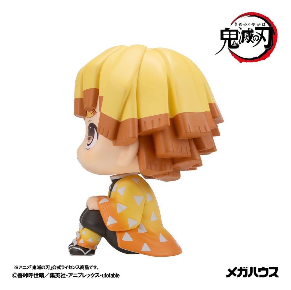 Demon Slayer: Kimetsu no Yaiba Look Up PVC Figure Zenitsu Agatsuma Grumpy Ver. 11 cm - MangaShop.ro