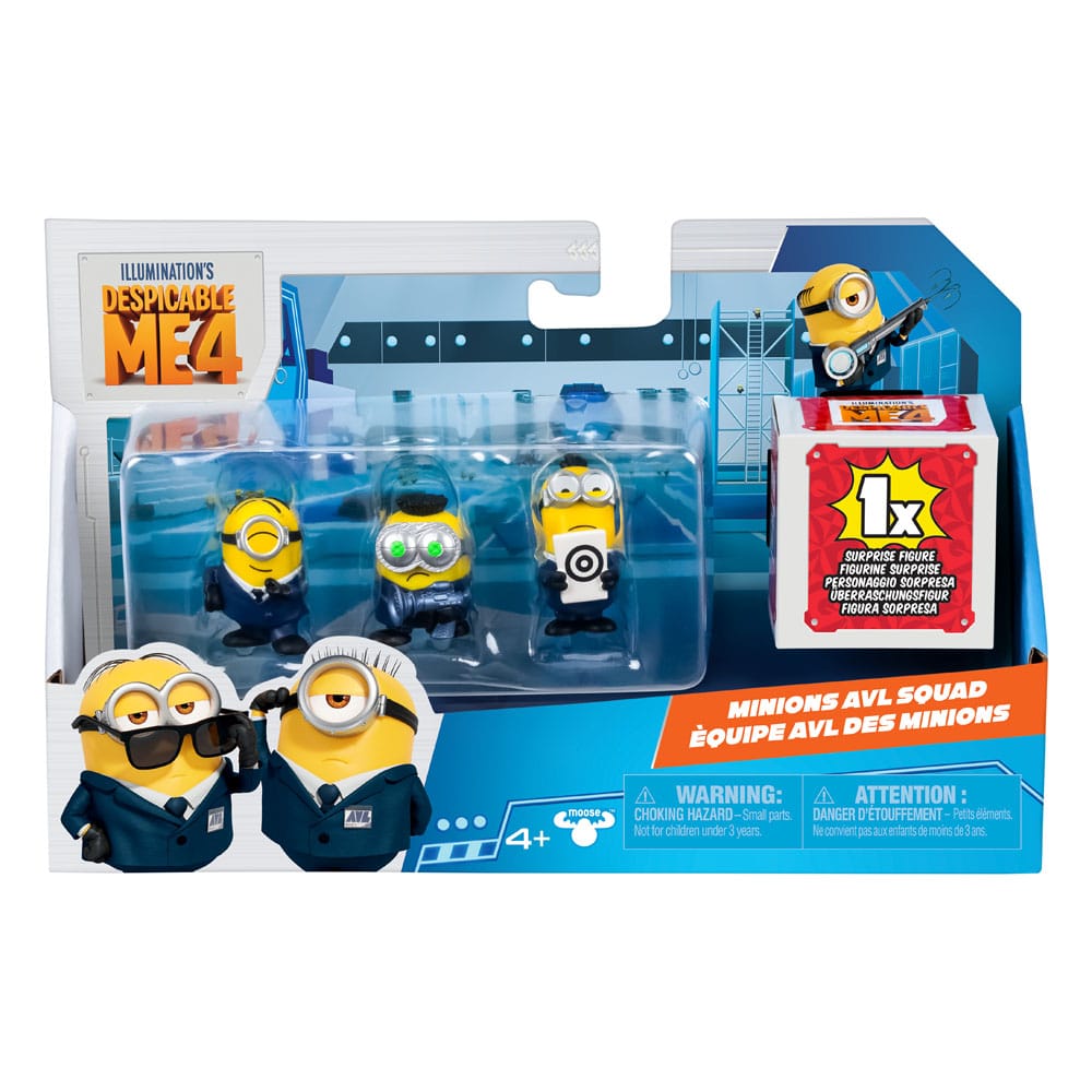 Despicable Me 4 Mini Figures 4-Pack 5 cm Assortment (6) - MangaShop.ro